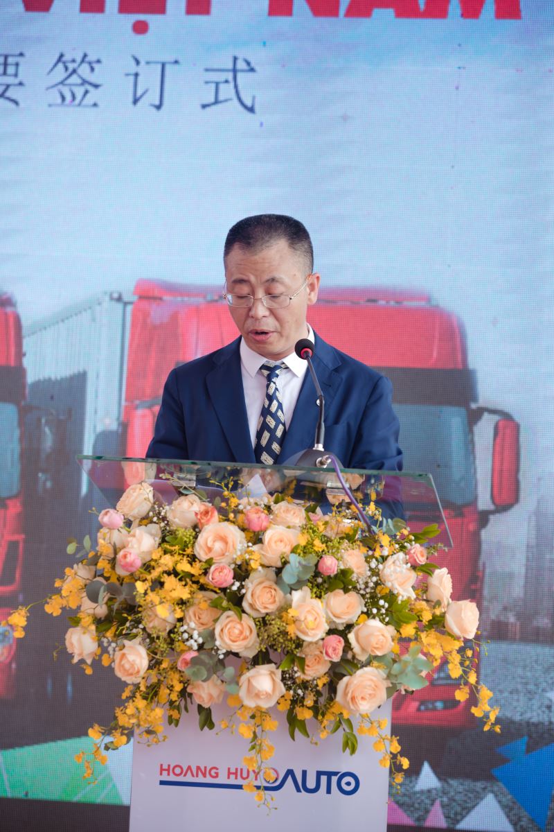 Đại diện Trung Quốc - ông Lê Gia Tráng khẳng định Hoang Huy DongFeng là đối tác chiến lược năm 2019 